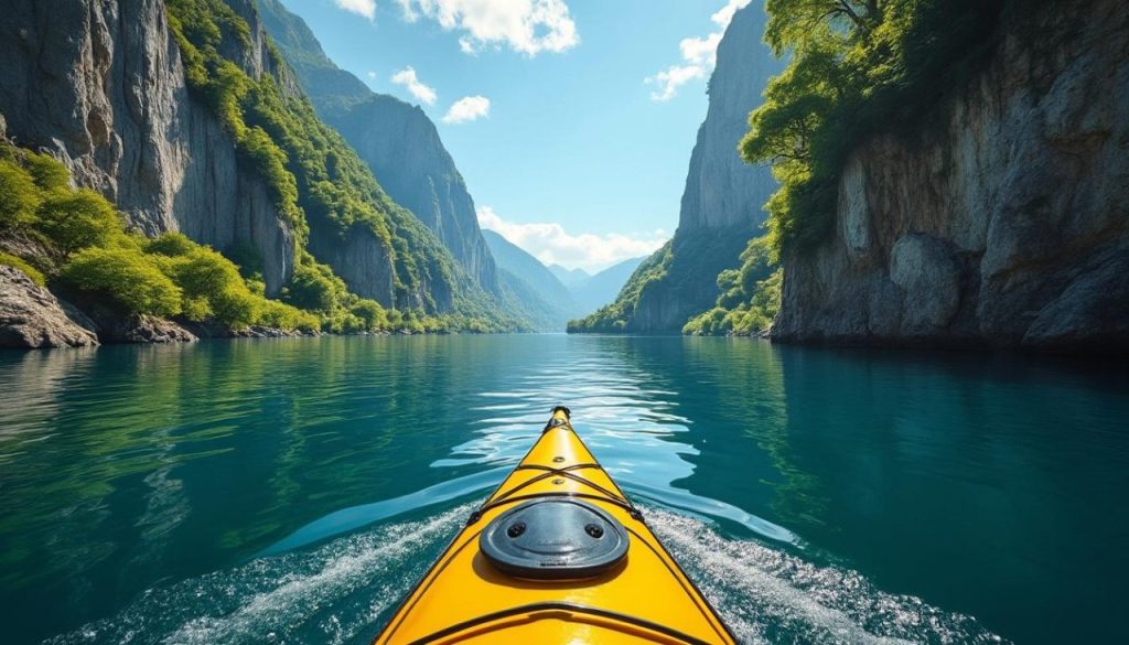découvrez l'aventure inoubliable du canoë dans les gorges de galamus. traversez des paysages à couper le souffle, vivez des sensations fortes et laissez-vous séduire par la beauté naturelle de cet endroit unique en france.