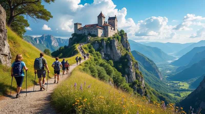 découvrez les plus belles randonnées autour du château de montségur : itinéraires, paysages à couper le souffle et conseils pratiques pour explorer cette région historique des pyrénées.