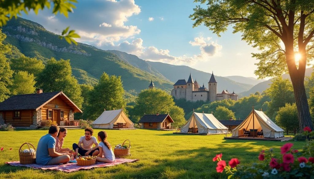 découvrez le camping village le pré cathare, un lieu unique pour vivre une expérience inoubliable au cœur du pays cathare. profitez de la nature, du patrimoine et d’activités pour toute la famille dans un cadre exceptionnel.