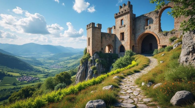 découvrez le château d'aguilar, joyau du pays cathare, et plongez dans l'histoire médiévale à travers une visite fascinante au cœur d'un paysage exceptionnel. idéal pour les passionnés de patrimoine et de nature.
